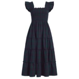 NWT Hill House Home Ellie nap dress in black watch tartan - discontinued